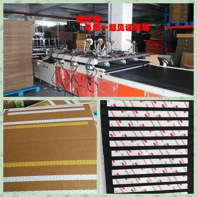 Ζαρωμένα μηχανήματα 18KW 380V Gluer φακέλλων κιβωτίων χαρτοκιβωτίων για τα στέλνοντας κιβώτια φερμουάρ