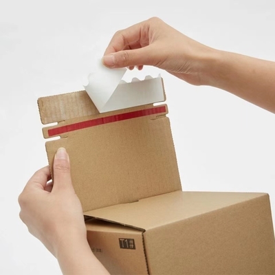 Στέλνοντας κιβώτια Amazonboxes φερμουάρ/συσκευασία χρήσης, ζαρωμένα κιβώτιο/≥300g/m ²