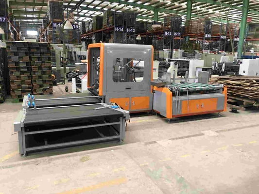 1310mm ζαρωμένη μηχανή Gluer κιβωτίων για το έγγραφο 1300mm×1050mm
